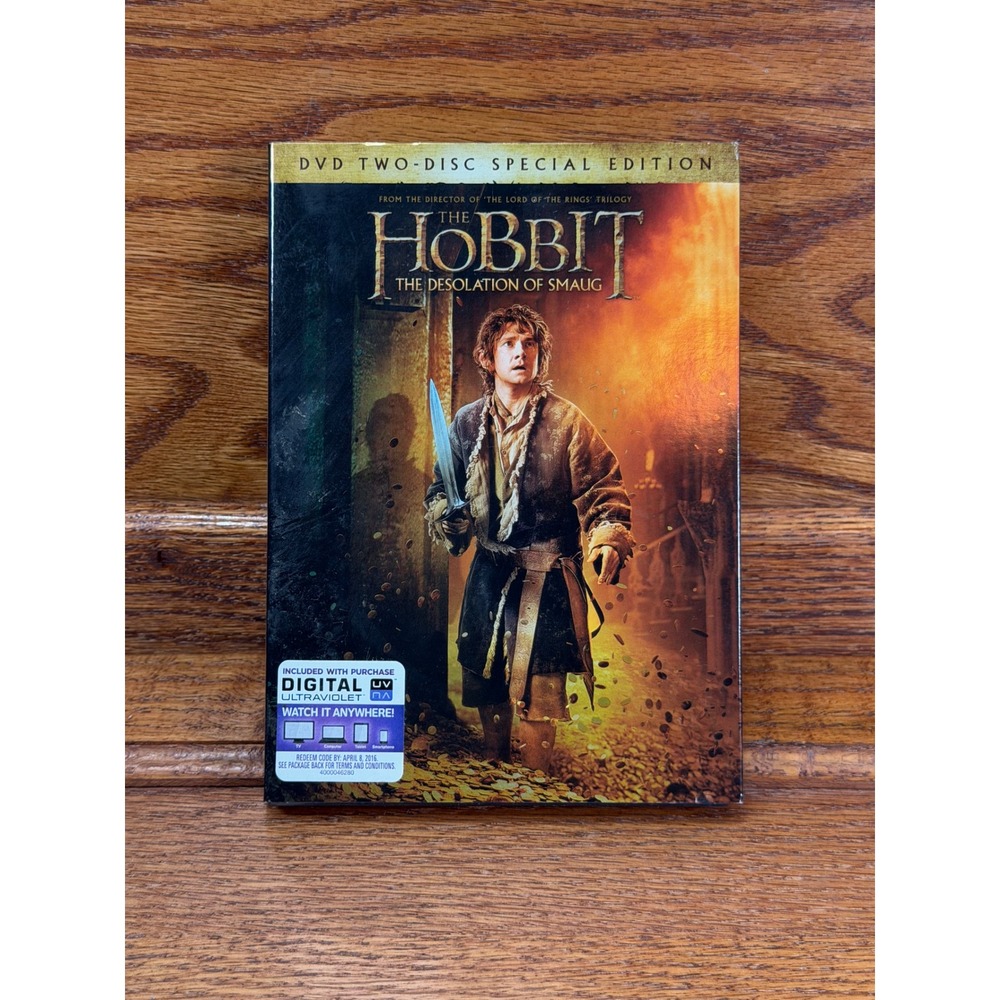 The Hobbit The Desolation of Smaug DVD Two-Disc Special Edition with Slipcover